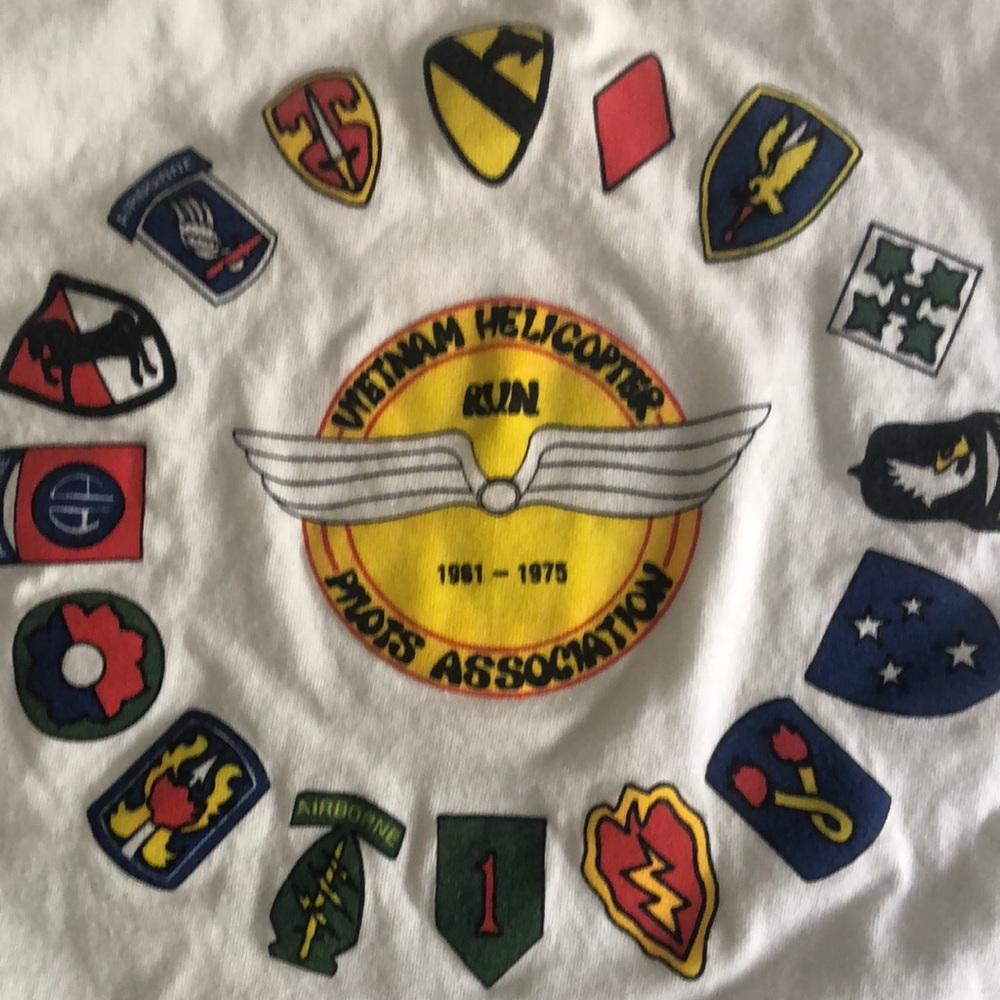 Vietnam Helicopter Pilots Association tee, extra large